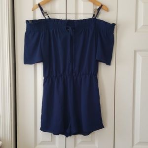 Off the shoulder romper